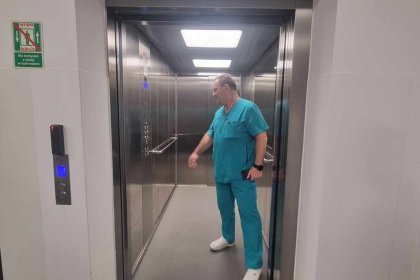 Remont szybu wraz z wymianą dźwigu windowego w Pawilonie nr 1