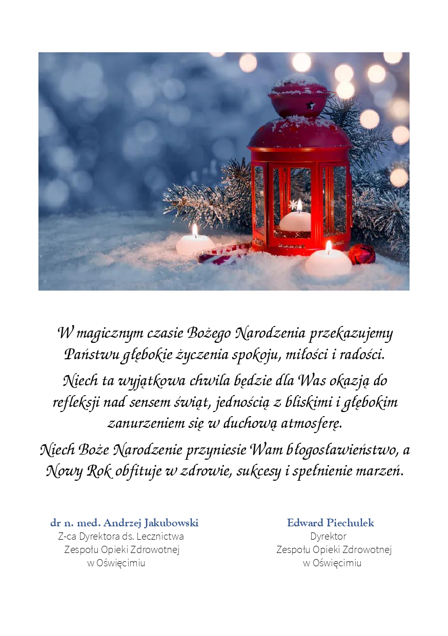 Życzenia Świąteczne