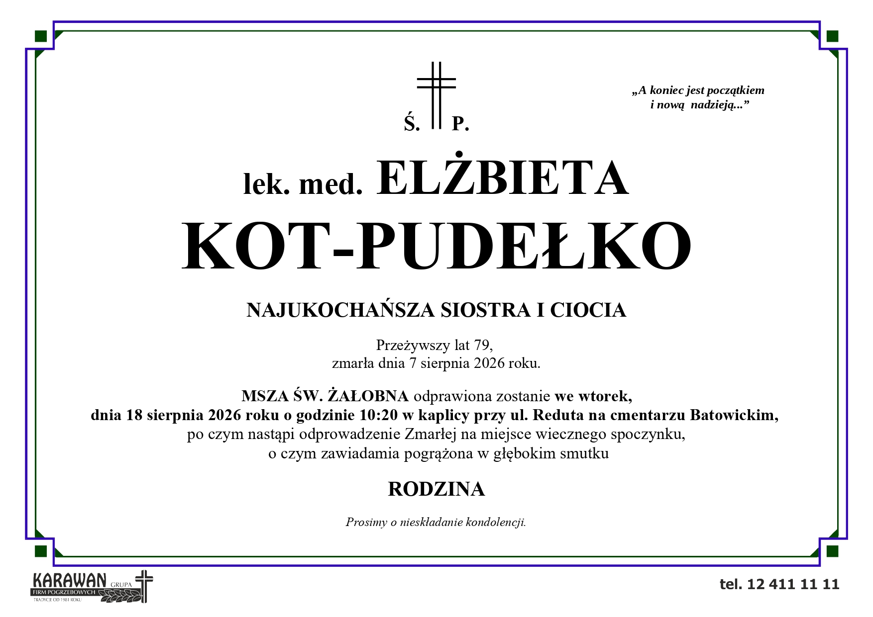 Msza żałobna